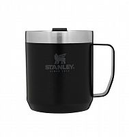 Kubek kempingowy z pokrywką Stanley  Camp Mug 0,35L - Czarny