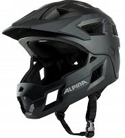 Kask rowerowy młodzieżowy - Alpina RUPI - black-matt 50-55cm