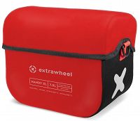 Torba na kierownicę Extrawheel Handy Polyester Red/Black XL 7,5L