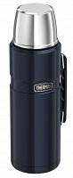 Oryginalny termos Thermos King 2.0 L z uchwytem - ciemnoniebieski